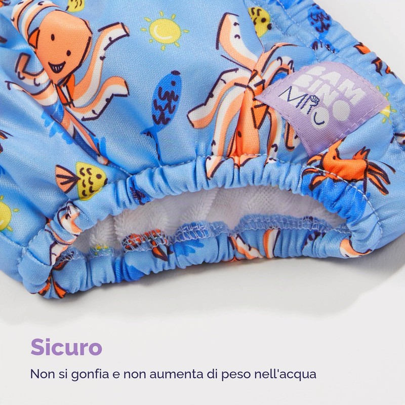 Bambino Mio, Costumino Contenitivo, A Prova di Perdite, Stiloso e