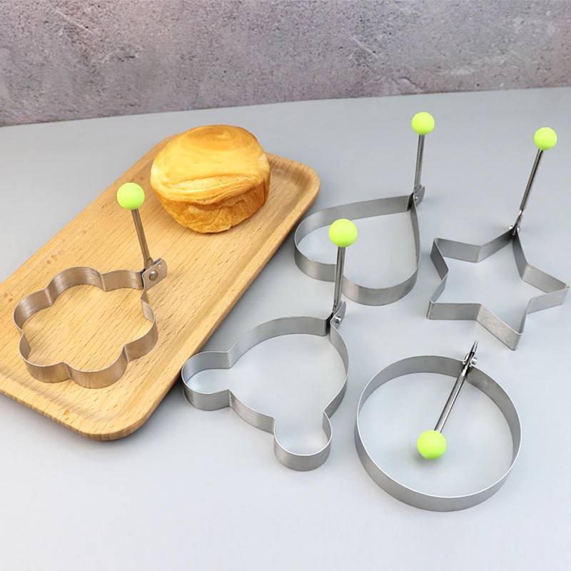 10pcs Egg Molds Egg Shaper Egg Ring For Frying Eggs