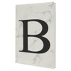 Monogrammed 'B' Notebook - Elegantly Engraved for Personalization, Ideal for