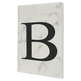 Monogrammed 'B' Notebook - Elegantly Engraved for Personalization, Ideal for Daily Notes and Journals