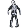 Fun World White Skelebones Costume, Medium 8-10, Multicolor