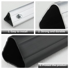 Tandefio Telescoping Purple Martin House Pole with Ground Socket Heavy Duty 3-Section Telescoping Pole Purple Martin Bird House Heavy Duty Accessories (1 Pcs,12 ft)