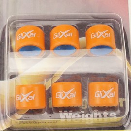 Glixal ATKS-04020 18x14mm High Performance Racing Variator Roller Weights Set 152QMI 157QMJ GY6 125cc 150cc Scooter Moped ATV Go-Kart (12 gram)