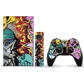 MightySkins Skin Compatible with NVIDIA Shield TV (2017) wrap Cover Sticker Skins Graffiti Wild Styles