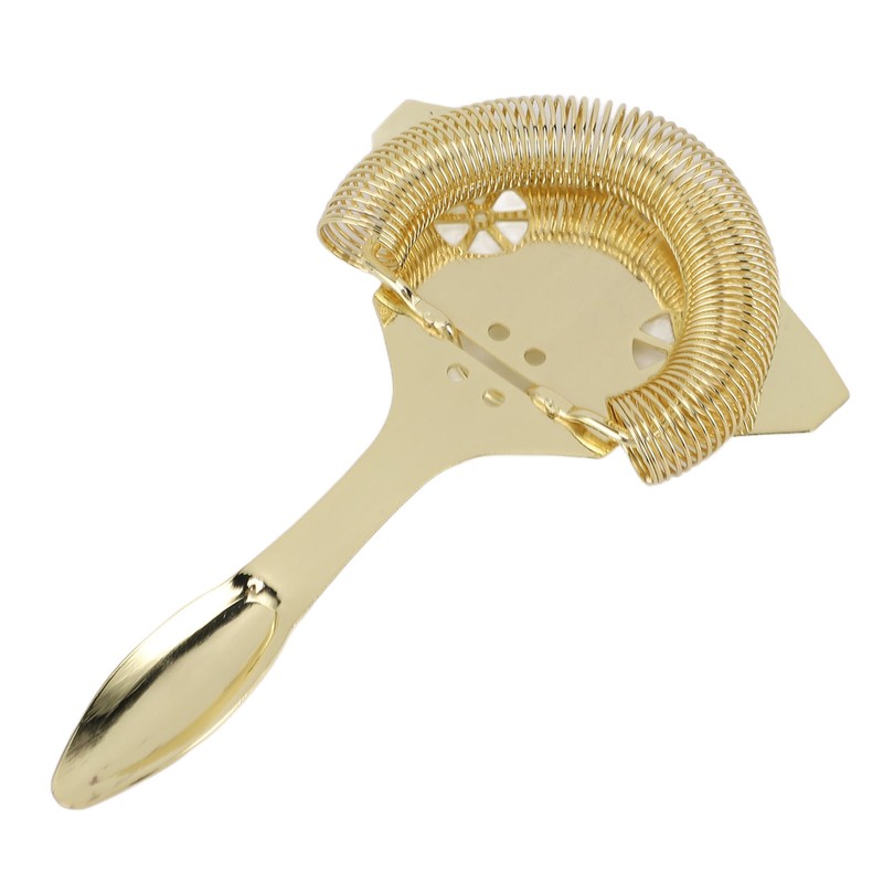 Ice Strainer Effective Filtering 304 Stainless Steel Multifunctional Cocktail Strainer