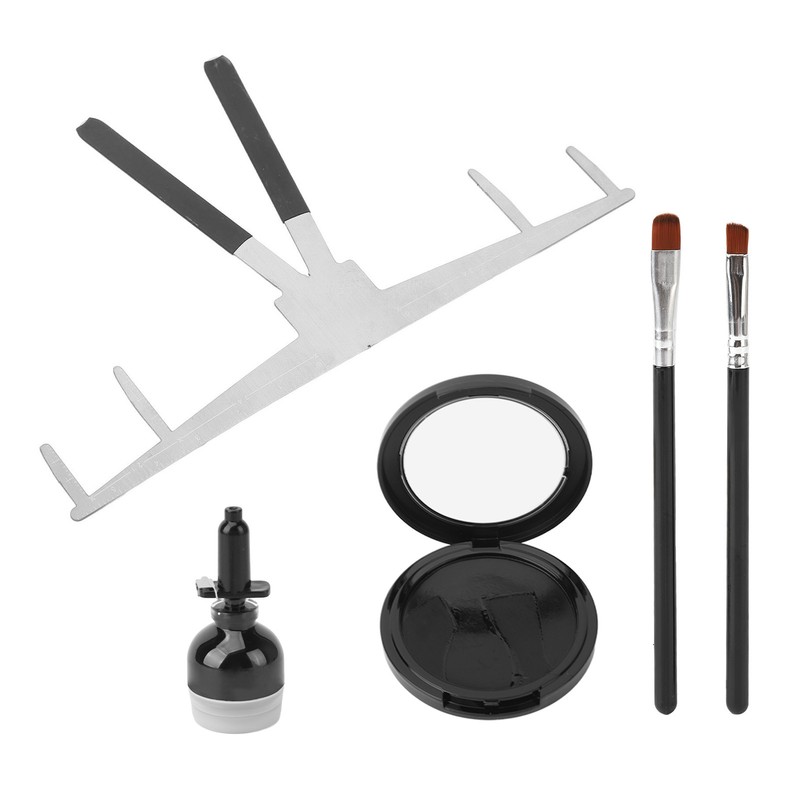 Microblading Eyebrow Mapping Kit Stainless Steel Eyebow Ruler Mapping String