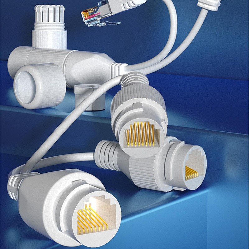 Generic Ethernet Splitter 1 to 2, Safe Network Splitter with