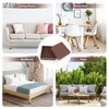 8Pcs Non Slip Furniture Pads, 2" Square Furniture Coasters Cups,