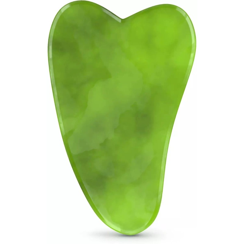 Jade Masage Rodillo Masaje Facial De Jade + Gua Sha