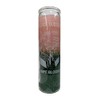 Generic Block Buster (Rompe Bloque) Pink/Green Pillar Candle