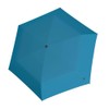 Knirps U.200 Ultra Light Duomatic Turquoise with Black Coating -