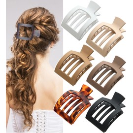 Pack of 6 Flat Hair Clips Women's Laying Hair Clips Thin Thick Hair Non-Slip Hair Clips