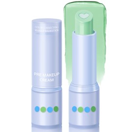 HOSAILY Green Color Corrector Fix Stick, Color Correcting Concealer Makeup Perfect Primer, Dullness &Redness Reducer, Conceals Blemishes, Long-Wearing Coverage Tinted Moisturizer Makeup Balm Stick