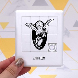 Azeeda 'Christmas Angel' Sliding Puzzle (PZ00033118)
