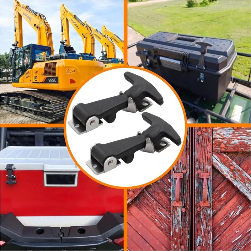 Hood Catch Latches | Flexible Rubber Drawer Latch | Flexible