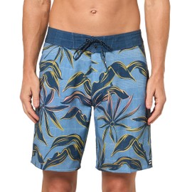Billabong Men's Standard Sundays Pro Boardshort, 4-Way Performance Stretch, 19 Inch Outseam, Washed Blue