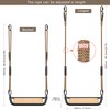 SELEWARE Hanging Wood Swing Seat Tree Swing for Kids, 100%