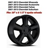 4PCS Hub Center Caps for Chevy Silverado Tahoe Avalanche 2007-2013