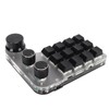 Programmable Keyboard with RGB 3 Knob 12 Keys Bluetooth DIY