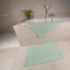Rinsl Bath Mat Set, 2 Pieces, 100% Cotton Terry Towelling