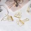 Extra Large Binder Clips 2 Inch, Big Paper Clamps Gold