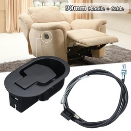 Recliner Replacement Parts,Metal Recliner Handle with Cable Sofa Chair Couch Release Lever Pull Handle Perfect for Most Recliner Sofa
