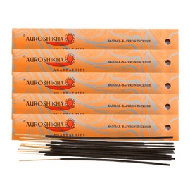 Sandal-Saffron Incense Sticks (5 Pack)