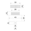 MESAN Brand Mini Piezo Buzzer Single Tone 95dB Terminal Type