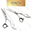 Olivia Garden SilkCut Professional Hairdressing Shear and Thinner Case (5.75"