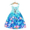Flenwgo vestido bohemio sin mangas para niña, vestido de playa