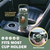 BLUEGO 32oz Glass Tumbler with Lid and Handle, Iced Coffee
