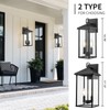 Darkaway Outdoor Wall Lights for House,2pcs Exterior Lighting Fixtures Wall
