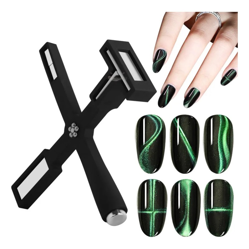 Accesorios Para Uñas Imán De Efecto Ojo De Gato Nail