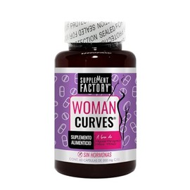 Woman Curves 60 cápsulas | 3 cápsulas diarias | A base de Aguaje, Maca Peruana, Fenogreco e Hinojo | Calidad Premium | Ingredientes Puros