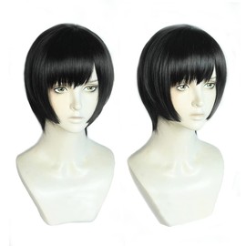Heat-resistant Cosplay Wig, Second Castle, Honda, Chrysanthemum, Party Disguise, 3 Bonus Pieces, Includes Net and Hairpin and Memo Pad