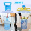 2 Pack Advanced Ergonomic 5 Gallon Water Bottle Handle,Drinking Water