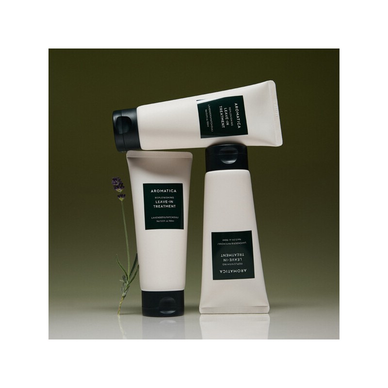 Aromatica Replenishing Leave-in Treatment Lavender Patchouli 150ml / 아로마티카 리플레니싱