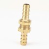 BE-TOOL Brass BSP Connectors 5Pcs 6MM Barbed Connector Straight Bulkhead
