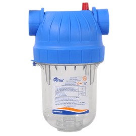 5" Water Filter Housing 1/2" BSP Female Thread in-Line Purifying System Kit