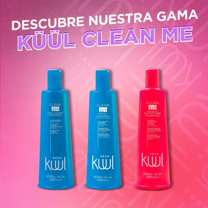 Küül Clean Me Shampoo Sulfate Free Mantiene El Color 300