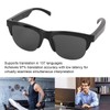 Bluetooth Speaker Glasses Translator Smart Glasses TR90 PC UV400 Wireless