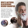 Rostblant Bart Verdunkelung Shampoo,Natural Hair Dye, Instant Hair Shampoo Haarfarbe,