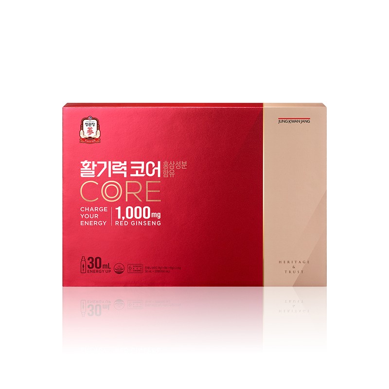 Jeonggwanjang 정관장 활기력 코어 30ml 20병 Korean Red Ginseng Vitality