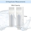 unel Hair Oil Applicator Bottles (2 PCS), Root Comb Applicators,