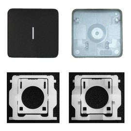 MACSEEJI Replacement Individual Key Cap with Hinge for (M1 M2 M3 M4) MacBook Pro A2141 A2251 A2289 A2338 A2442 A2485 A2779 MacBook Air A2179 A2337 A2681 2021-2024 (I Key)