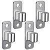 Insaga Cast 304 Stainless Steel Gate Hinges, 4pcs Wall Mount