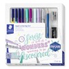 STAEDTLER Hand Lettering Set Hand Lettering Set, Cardboard Case with