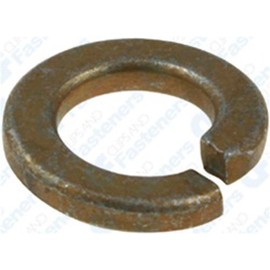 AMZ Clips And Fasteners 50 7/16" High Alloy Split Lock Washer - Zinc & Yellow