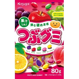 Kasugai Seika Tsuzu Gummy, 2.8 oz (80 g) x 30 Bags (6 x 5)
