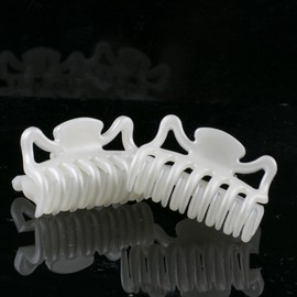 Pack of 2 Mini Hair Claws 3.5 cm in White – Made in Germany WeLoveBeads